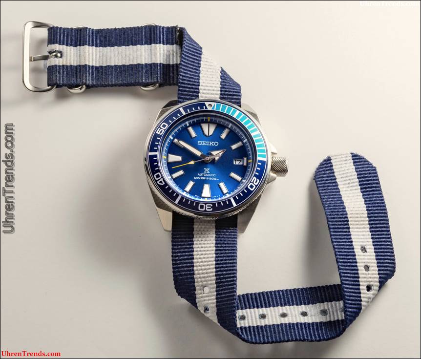 Seiko Prospex Blaue Lagune Samurai SRPB09 Limited Edition Watch Review  