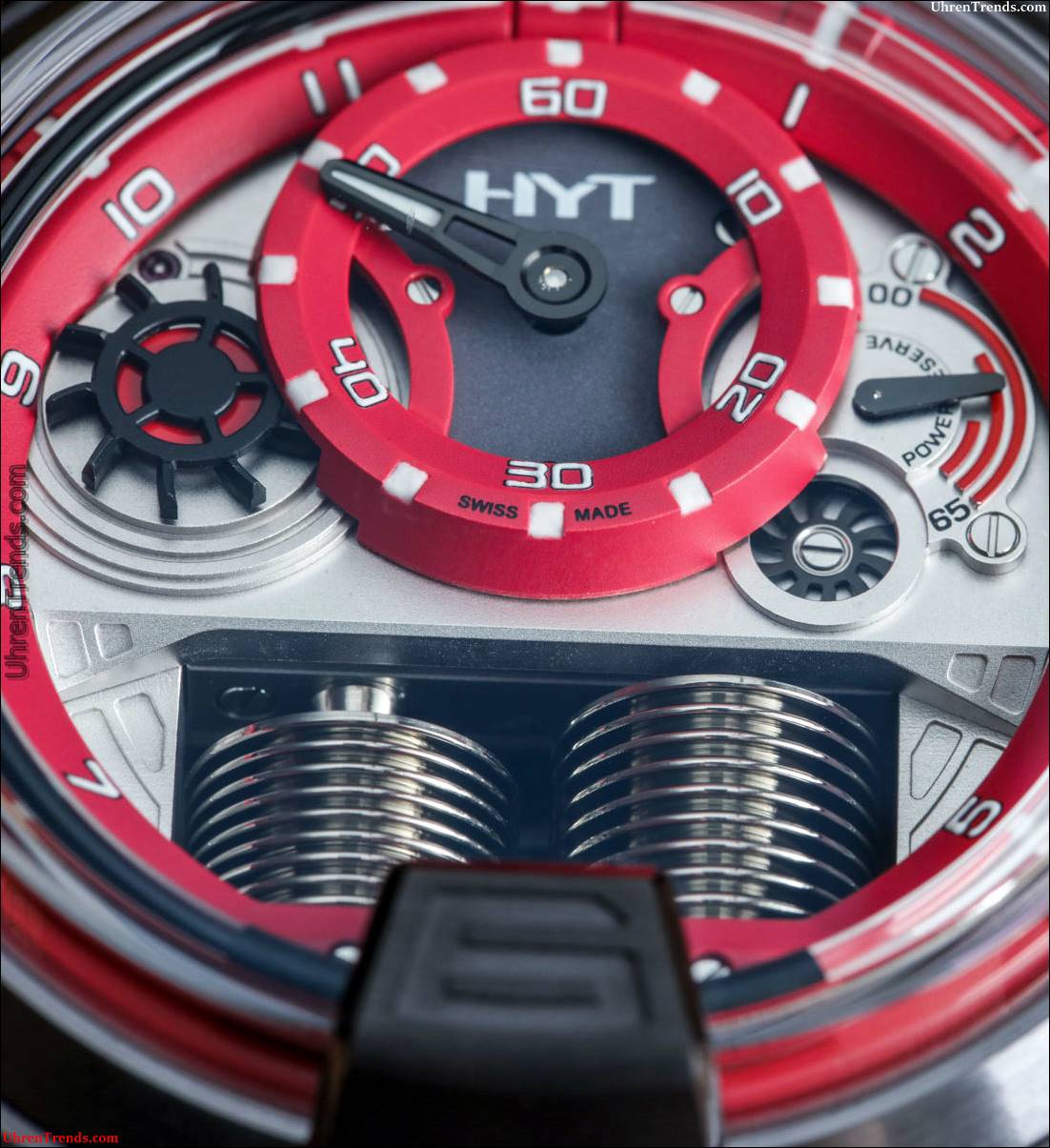 HYT H1 Colorblock Limited Edition Uhren in rot, gelb oder blau Hands-On  