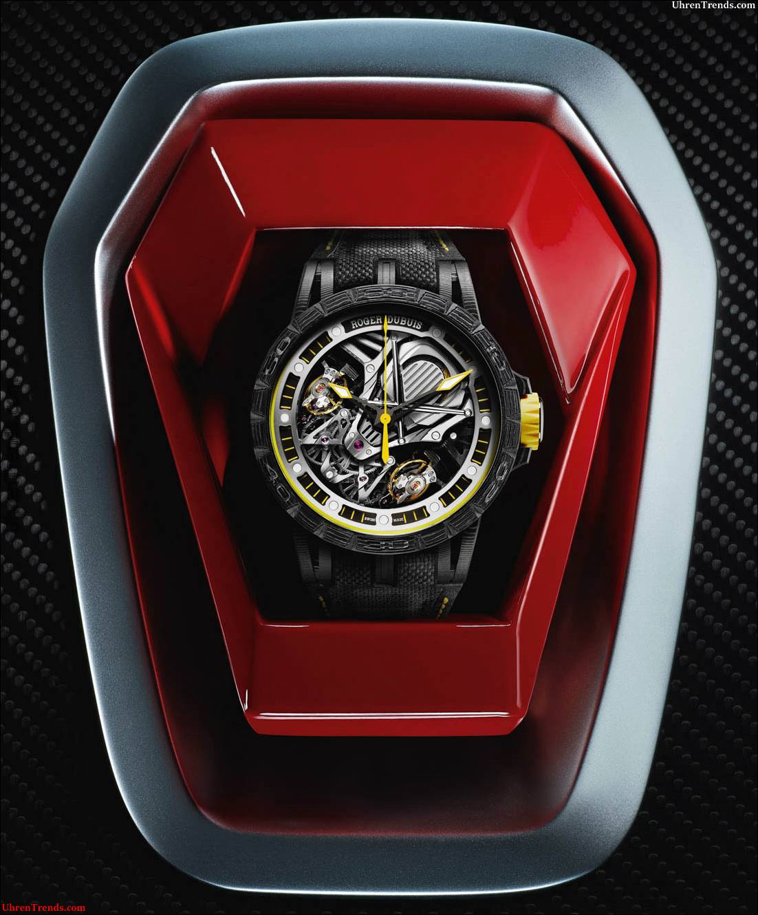 Roger Dubuis wird offizieller Partner von Lamborghini, führt 2 Uhren mit komplett neuem Duotor-Kaliber ein  