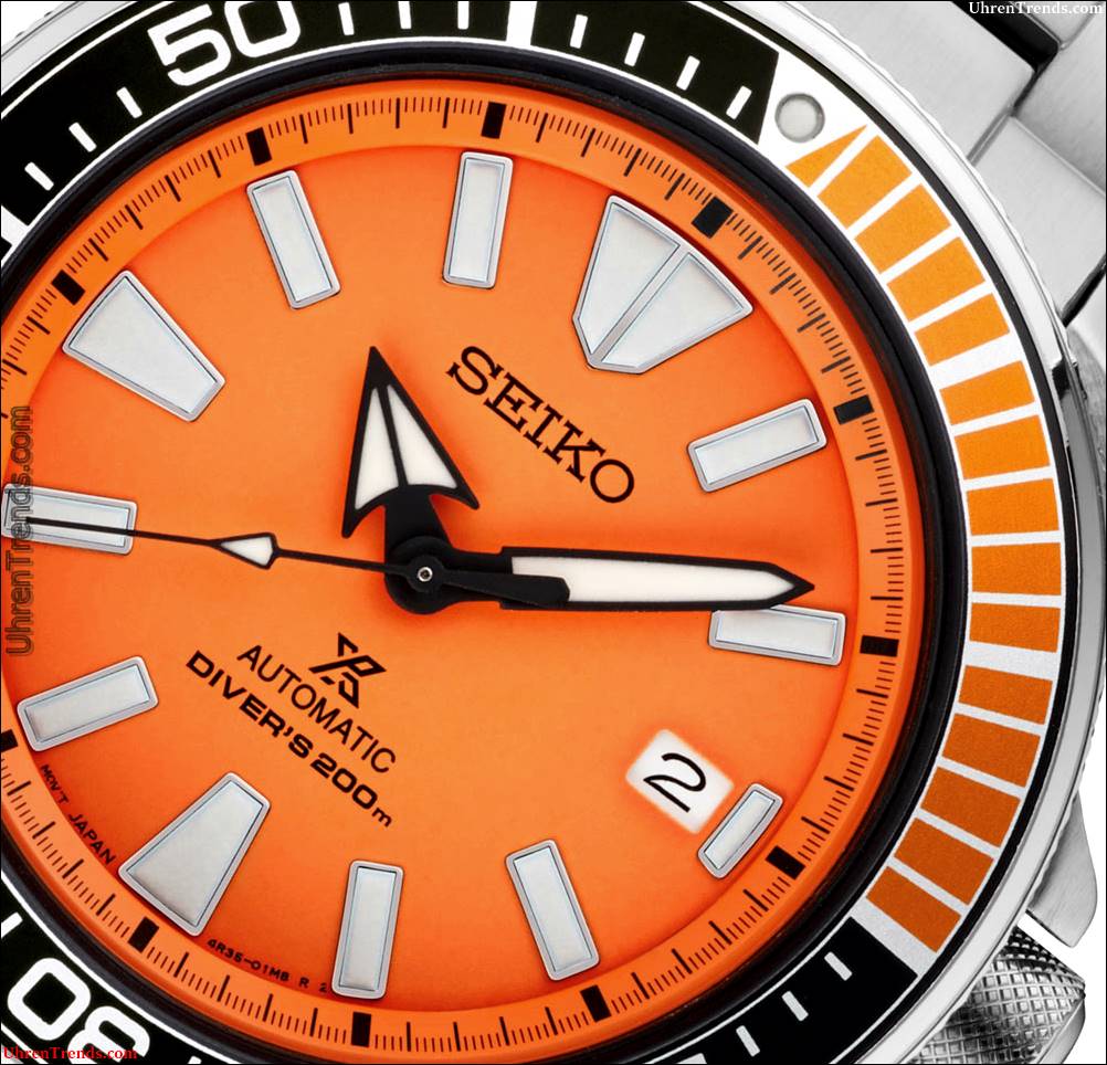 Seiko Prospex 'Orange Samurai' SRPB97 Uhr  