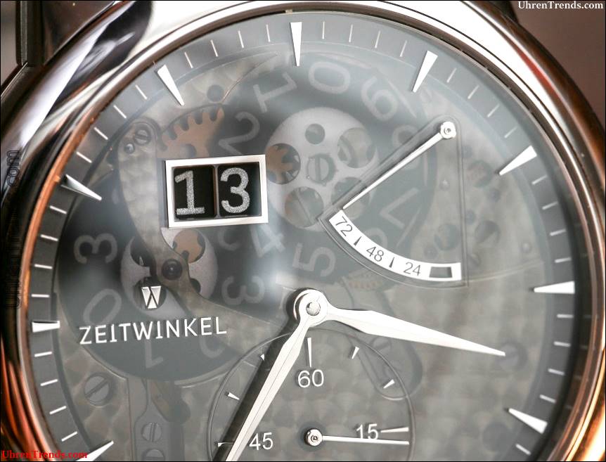 Zeitwinkel 273 ° Saphir Fumé Uhr Hands-On  