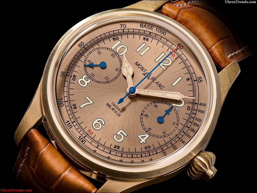 Montblanc 1858 Chronograph Tachymeter Limited Edition 100 Uhr  