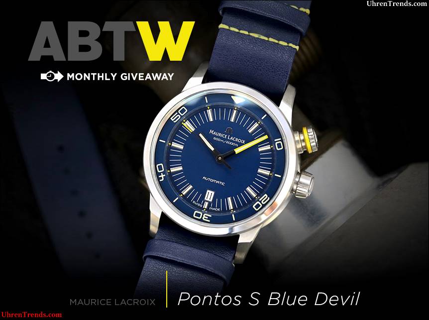 Gewinner angekündigt: Maurice Lacroix Pontos S Taucher 'Blue Devil' Limited Edition Watch  