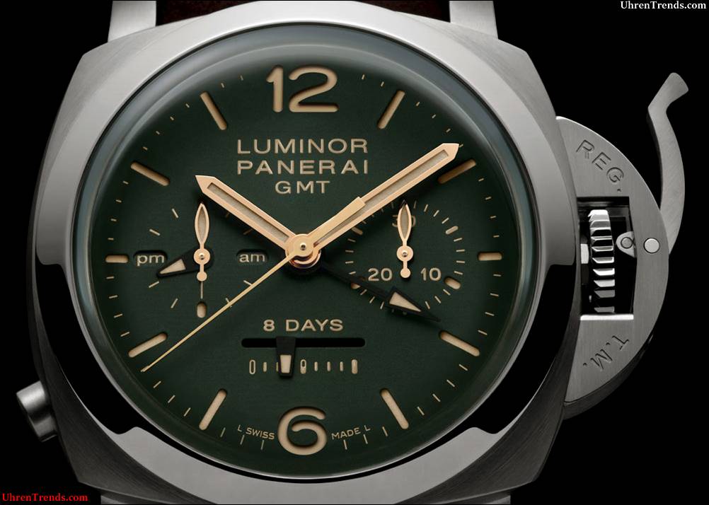 Panerai Green Dial Limited Edition PAM735, PAM736 & PAM737 Kollektion Uhren  