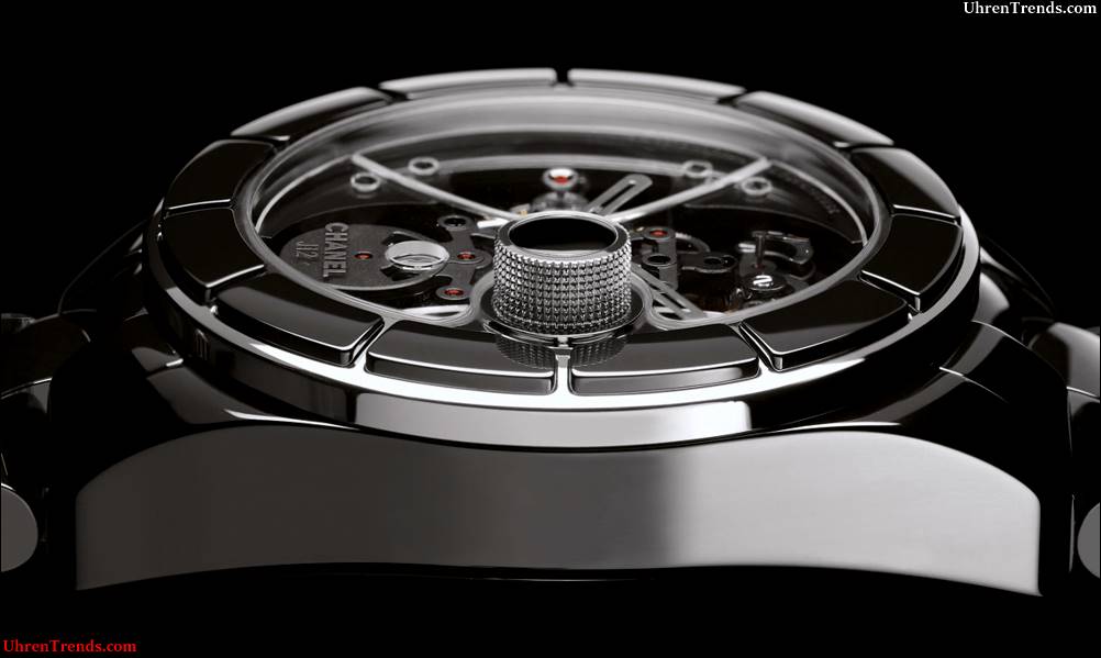 Eine moderne Exotik erinnernd: Chanel J12 Rétrograde Mystérieuse Tourbillon Uhr  