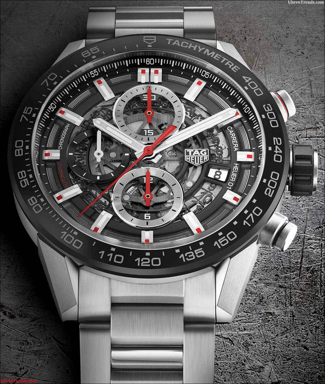 TAG Heuer Carrera Heuer-01 43mm Uhren für 2017  