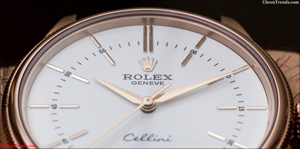 Rolex Cellini Zeituhr für 2016 mit "Clean Dial" Hands-On  