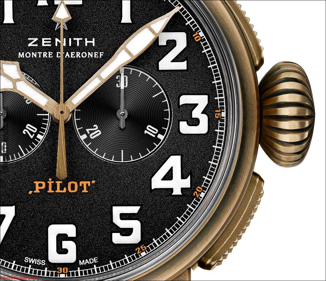 Zenith Heritage Pilot Extra Spezial Chronograph Uhr  