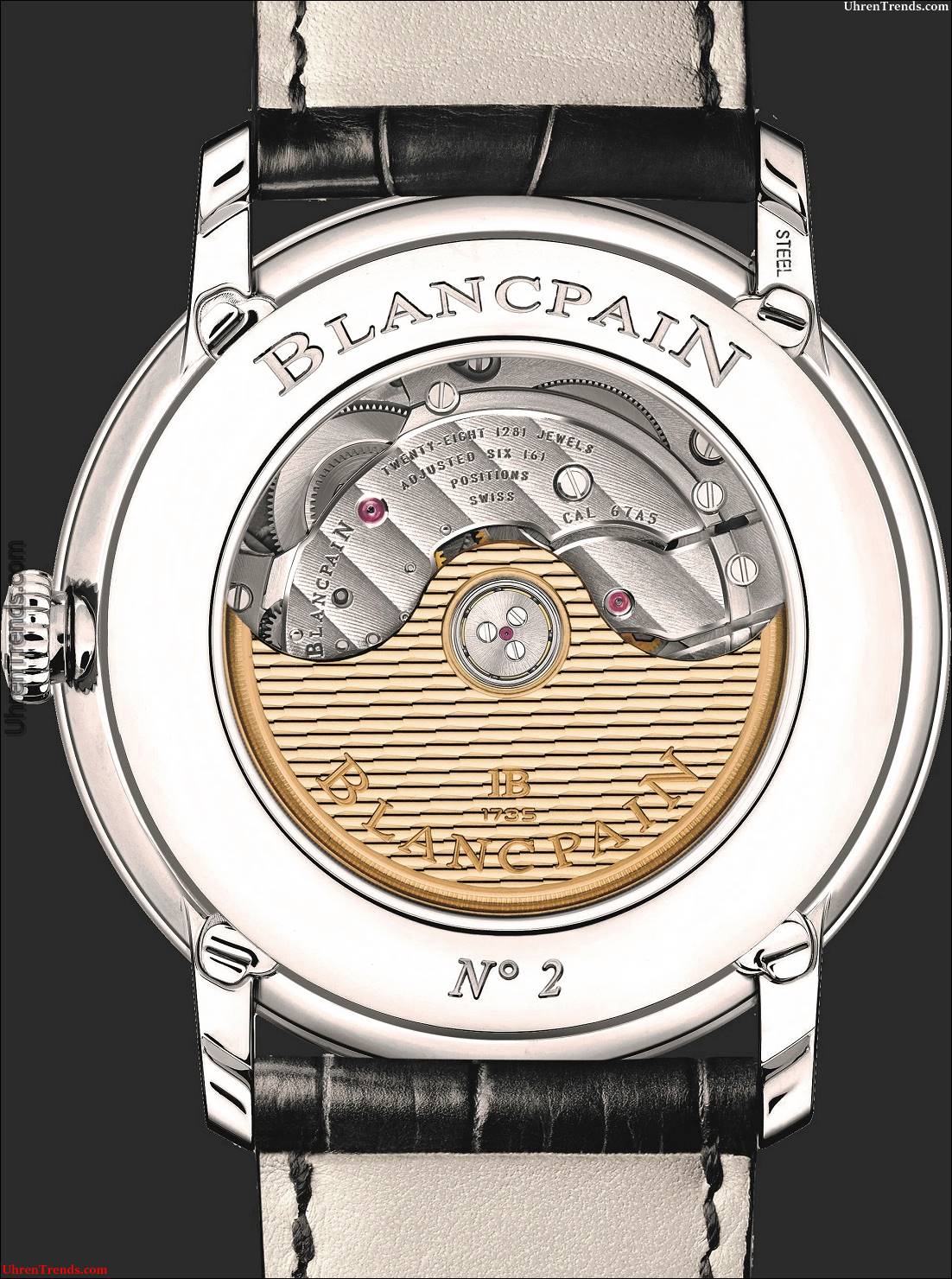 Blancpain Villeret Quantième Complet GMT Uhr  