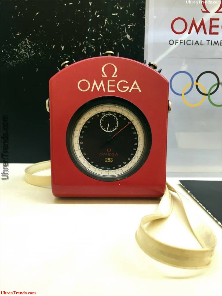 Omega Olympische Spiele Uhren & Historische Ausstellung in Santa Clara bei CH Premier  