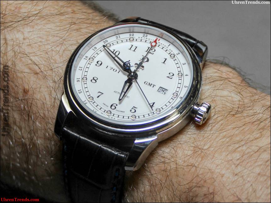 Detroit Watch Company 1701 GMT Pontchartrain Watch Review  