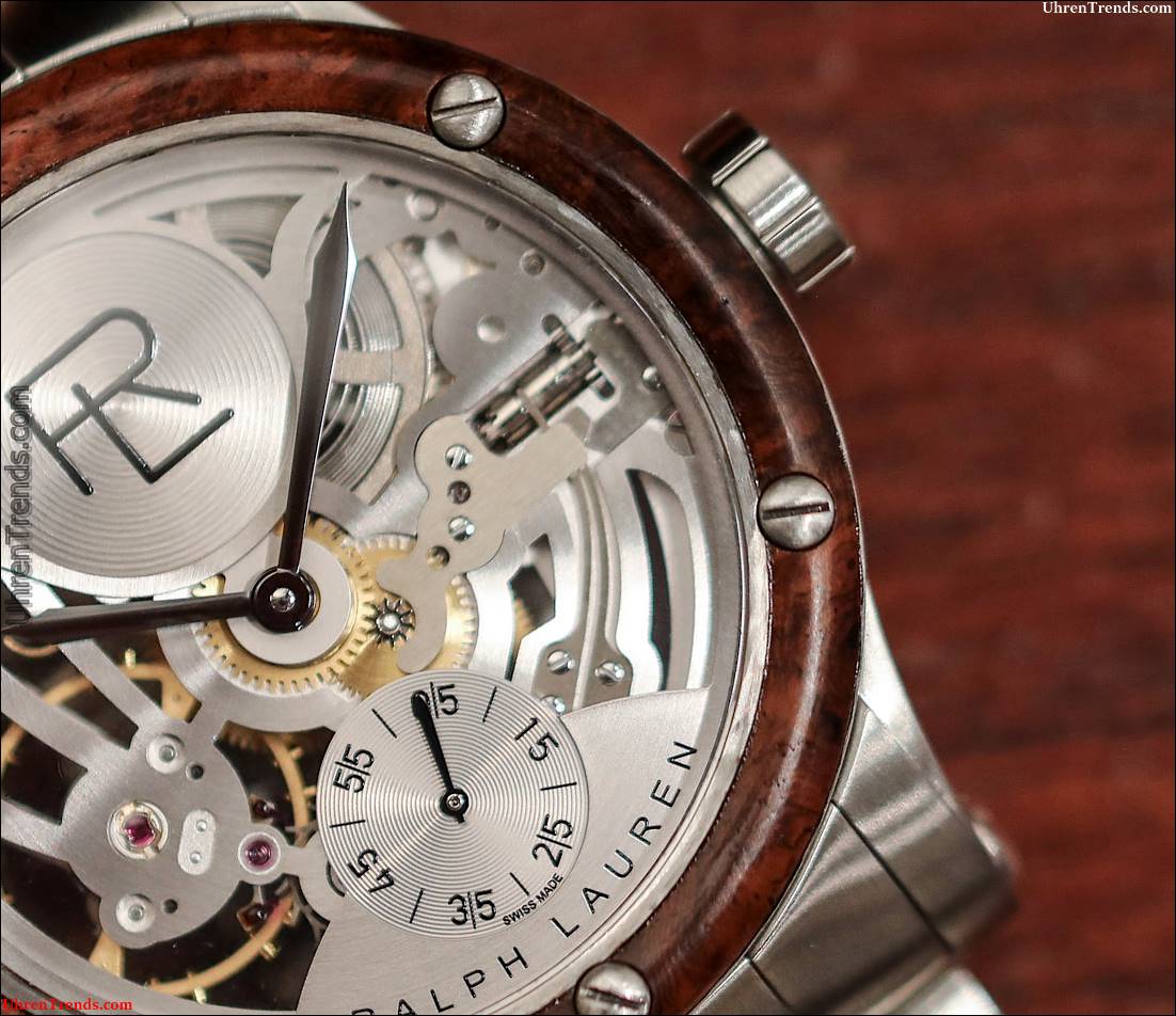 Ralph Lauren Automotive Skeleton Stahl Uhr Hands-On  