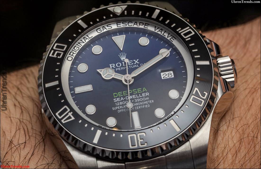 Rolex Deepsea Sea-Dweller 126660 D-Blau Uhr Hands-On  