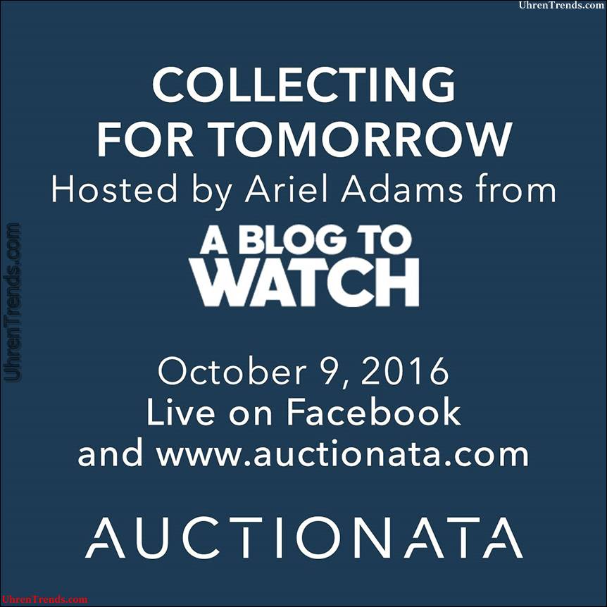 "Sammeln für morgen": Ariel Adams vonBlogtoWatch Hosting eigene Watch Show auf Auctionata  
