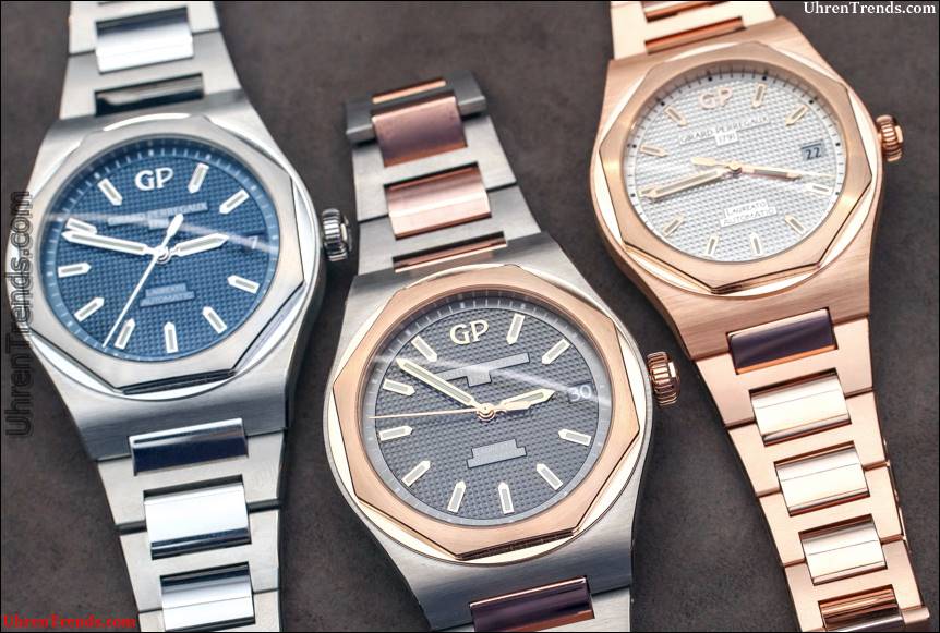 Girard-Perregaux Laureato Uhren Hands-On: Verbesserte Stahl mit Preisreduktion und neue Gold Optionen  