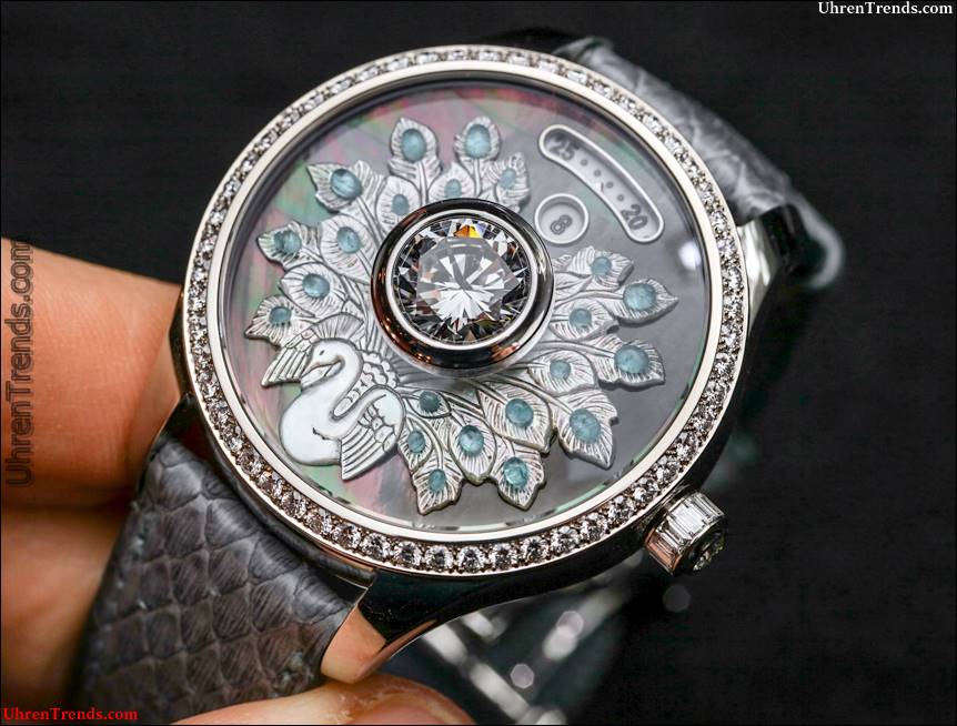 De Tournemire Uhren Set wirklich große Diamanten im Kristall  
