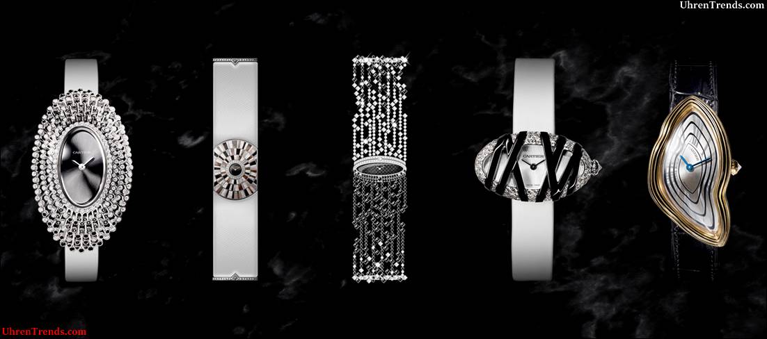 Neue Cartier Crash & Vier neue Baignoire Damenuhren für 2018  