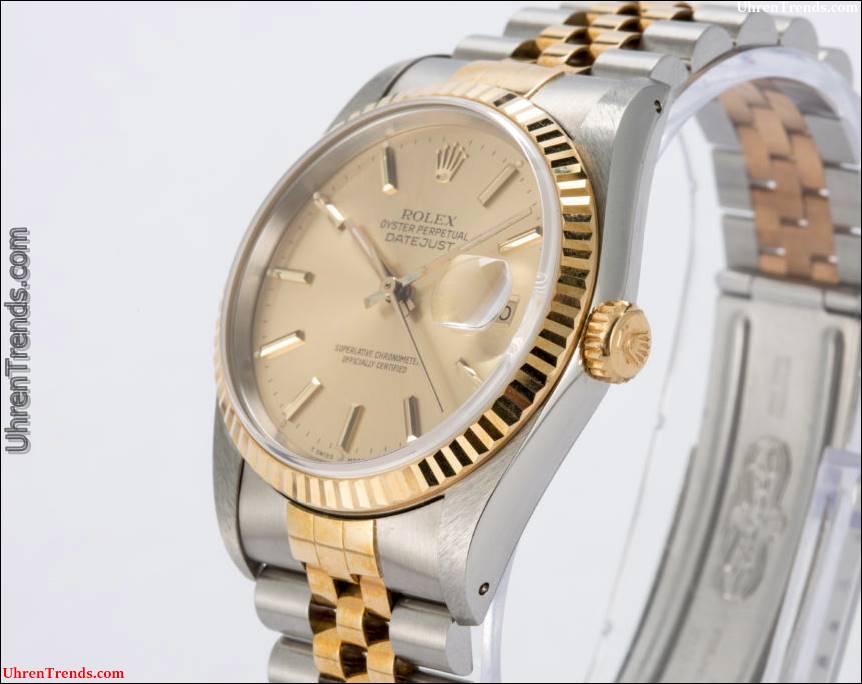 Ein Beispiel für eine Rolex Datejust 'Awards für Unternehmen' Trophy Watch  