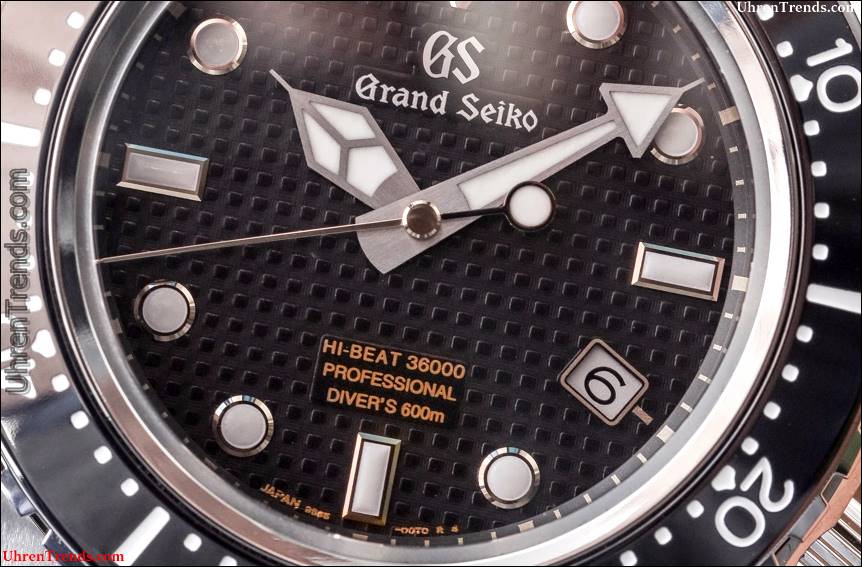 Grand Seiko Hi-Beat 36000 Professional 600m Taucher SBGH255 Uhr Hands-On  