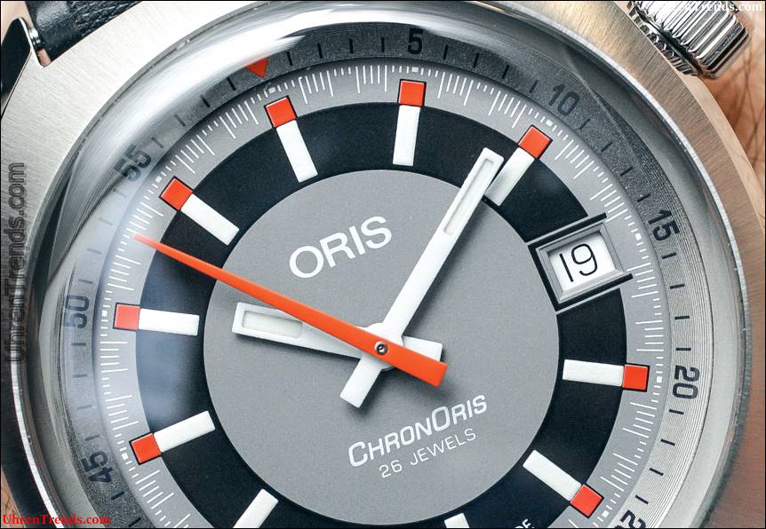 Oris Chronoris Date Uhr Hands-On  