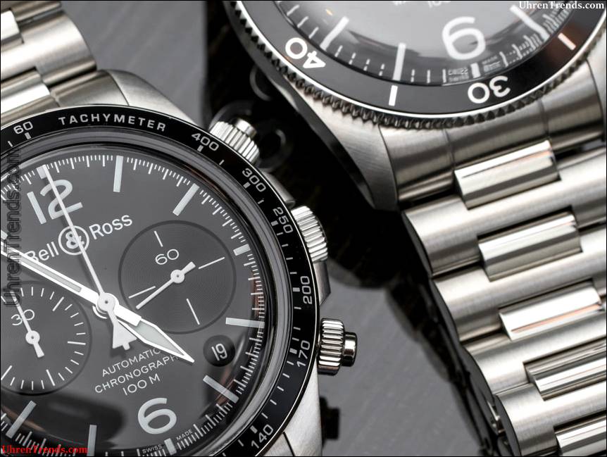 Bell & Ross Vintage Collection V1-92, V2-92 & V2-94 Schwarz Stahl Uhren für 2017 Hands-On  