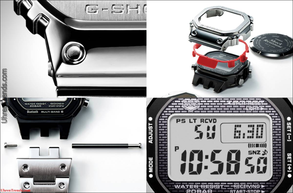 Casio G-Shock GMW-B 5000 D-1 bringt 'Full Metal' zur 5000-Serie  