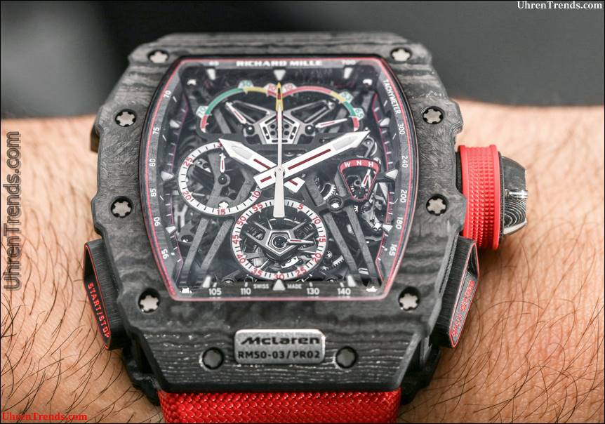 Richard Mille RM 50-03 McLaren F1 Rekord-Leichtgewicht-Uhr für $ 1.000.000 Hands-On  