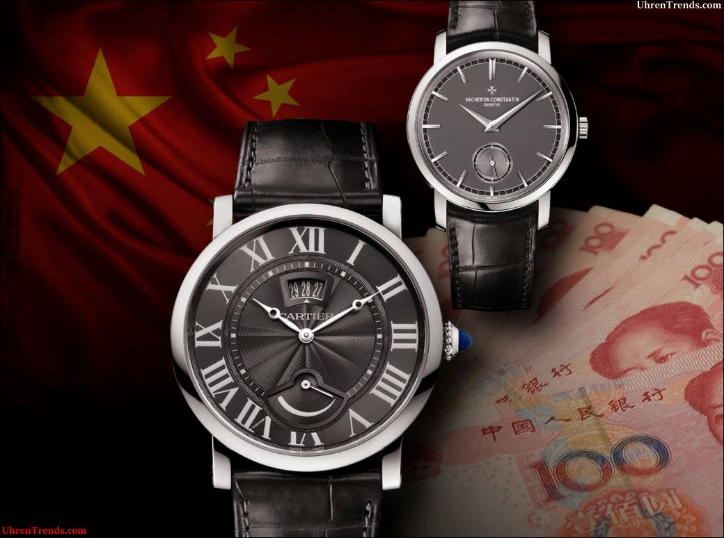 Chinas drastische Steuererhöhungen auf Luxusuhren außerhalb Chinas gekauft  