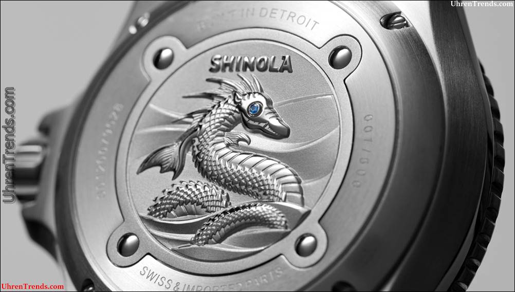 Shinola Lake Erie Monster - Erste mechanische Uhr der Marke - Debüts via Auktion auf StockX  