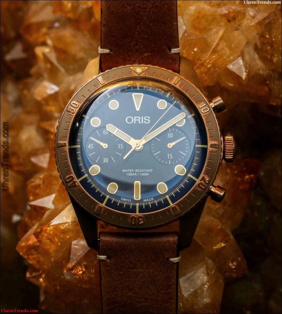 Oris Carl Brashear Chronograph Limited Edition Bronze Uhr Hands-On  