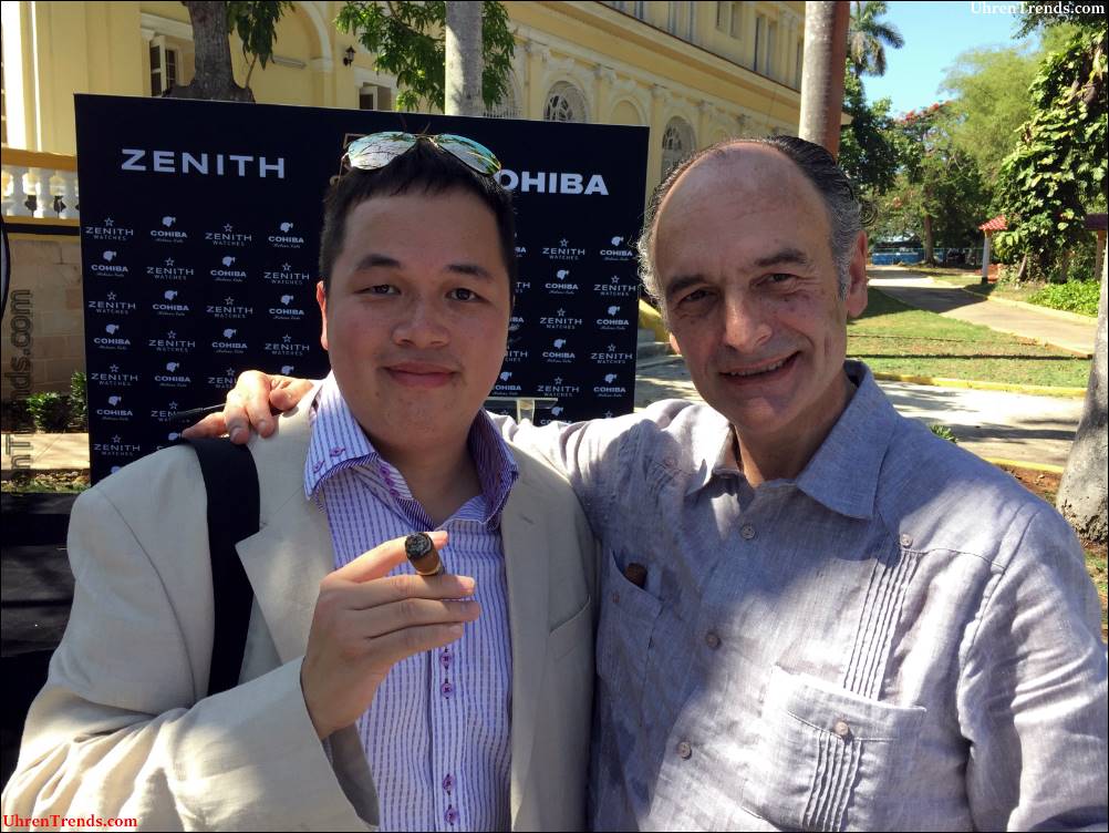 Zenith CEO Aldo Magada Interview in Kuba über Cohiba Cigars Collaboration  
