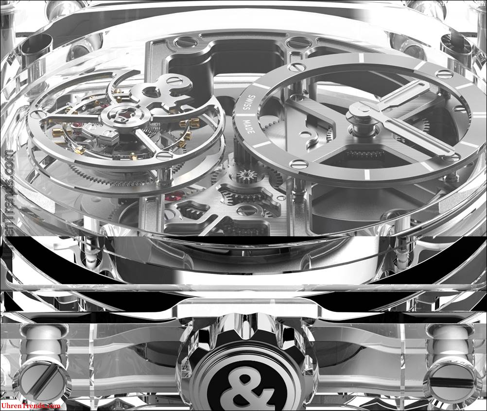 Bell & Ross BR-X1 Skelett Tourbillon Sapphire Uhr  
