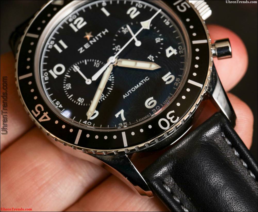Zenith Heritage Cronometro Tipo CP-2 Vintage-Stil Pilot Chronograph Uhr Hands-On  