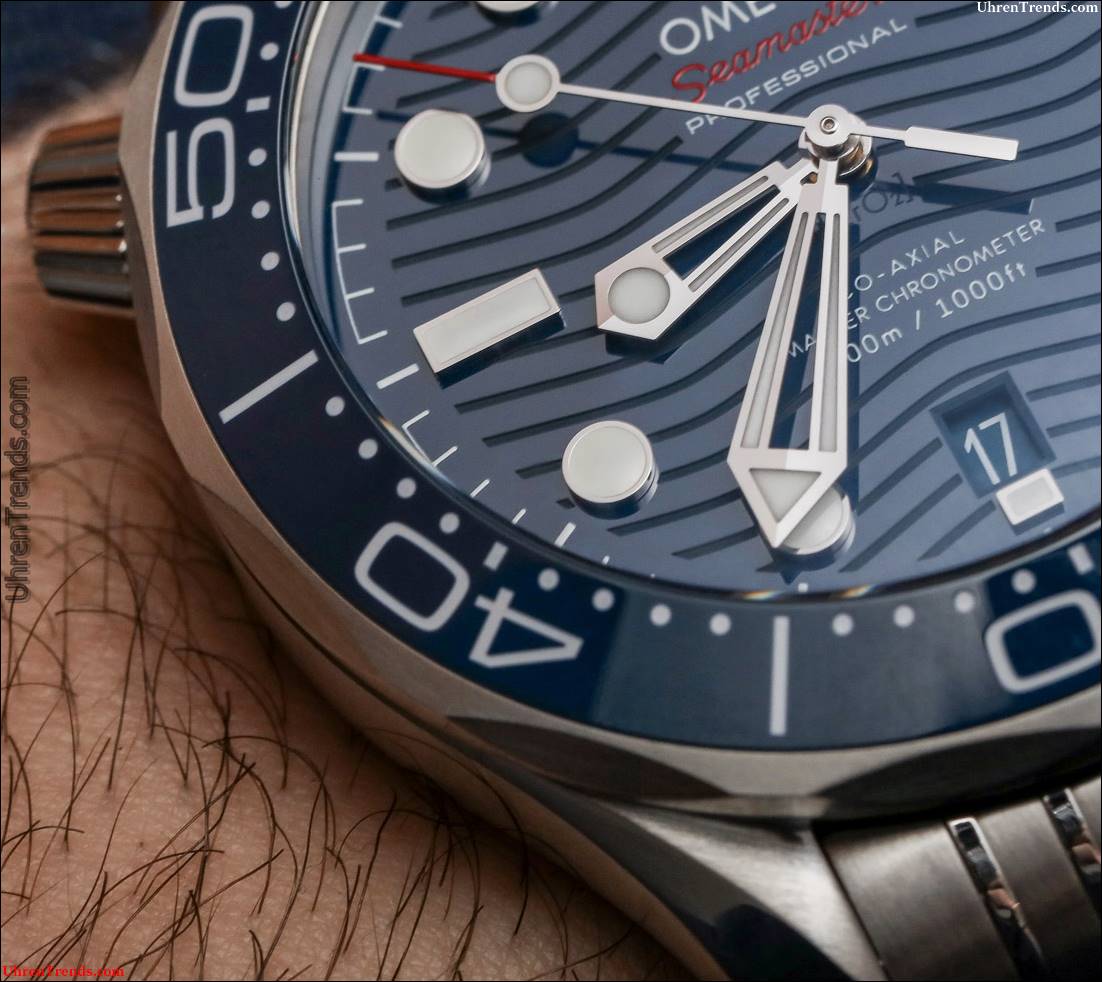 Omega Seamaster Taucher 300M Stahl Uhren für 2018 Hands-On  