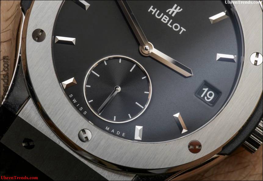 Hublot Classic Fusion Gangreserve Titanium Watch Review  