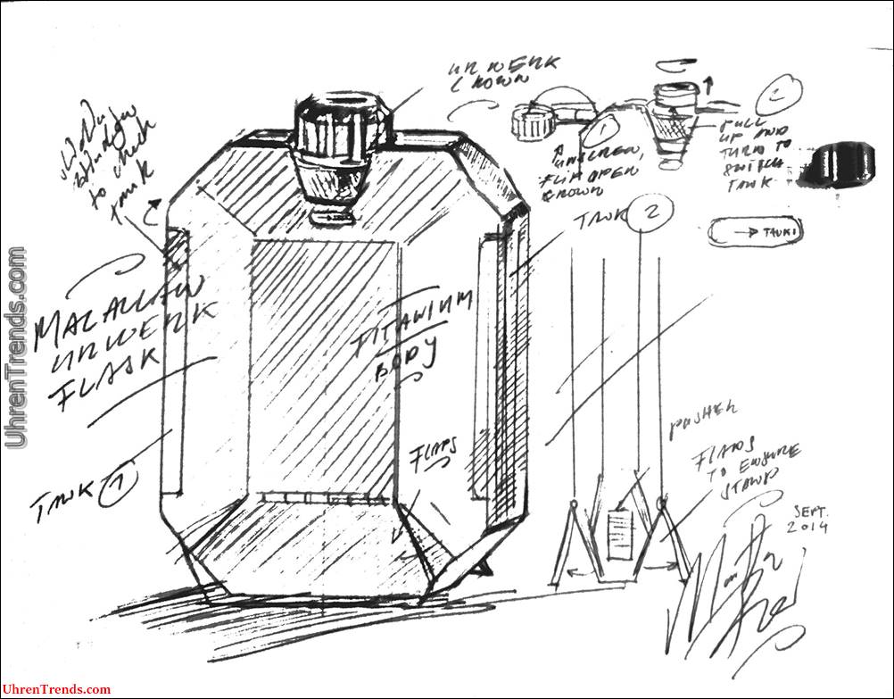 Die Macallan X Urwerk Flasche ist für whiskey-sipping Uhr Sammler (wer kann es sich leisten)  