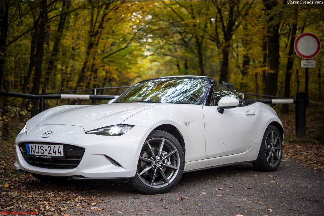 Car & Watch Review: Mazda MX-5 ND, Bürger Eco-Drive Satellite Wave F900  