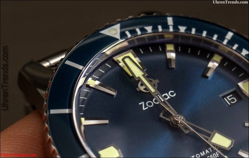 Zodiac Super Sea Wolf 53 Kompression ZO9257, ZO9258 Uhren auf neue Armband Hands-On  