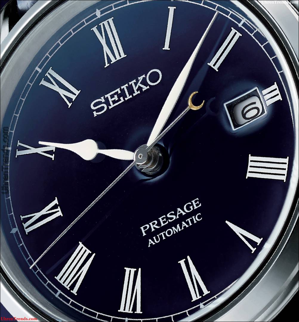 Seiko Presage blaue Emaille SPB069 Limited Edition Uhr  