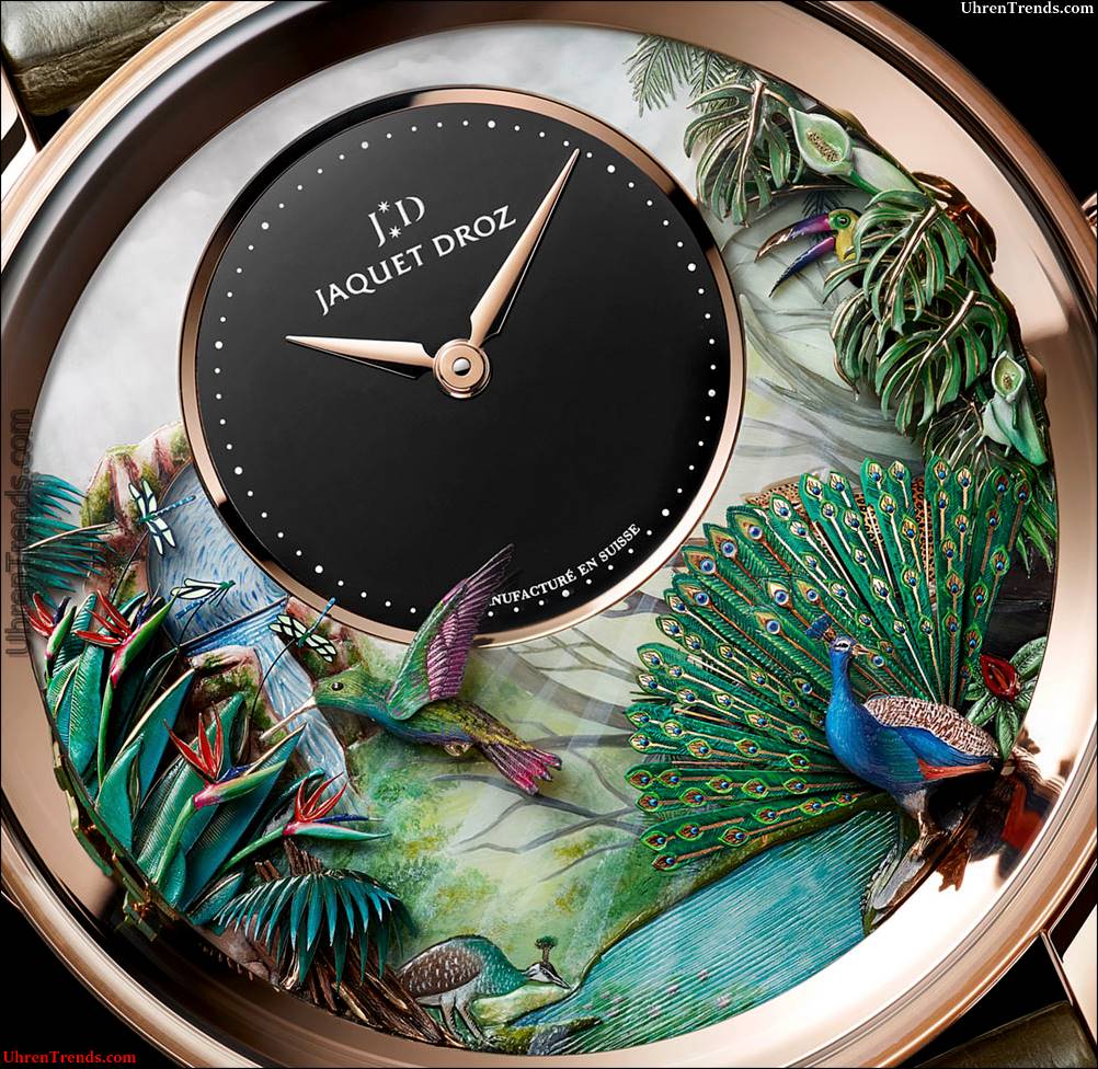 Jaquet Droz Tropische Vogel-Repetier-Uhr  