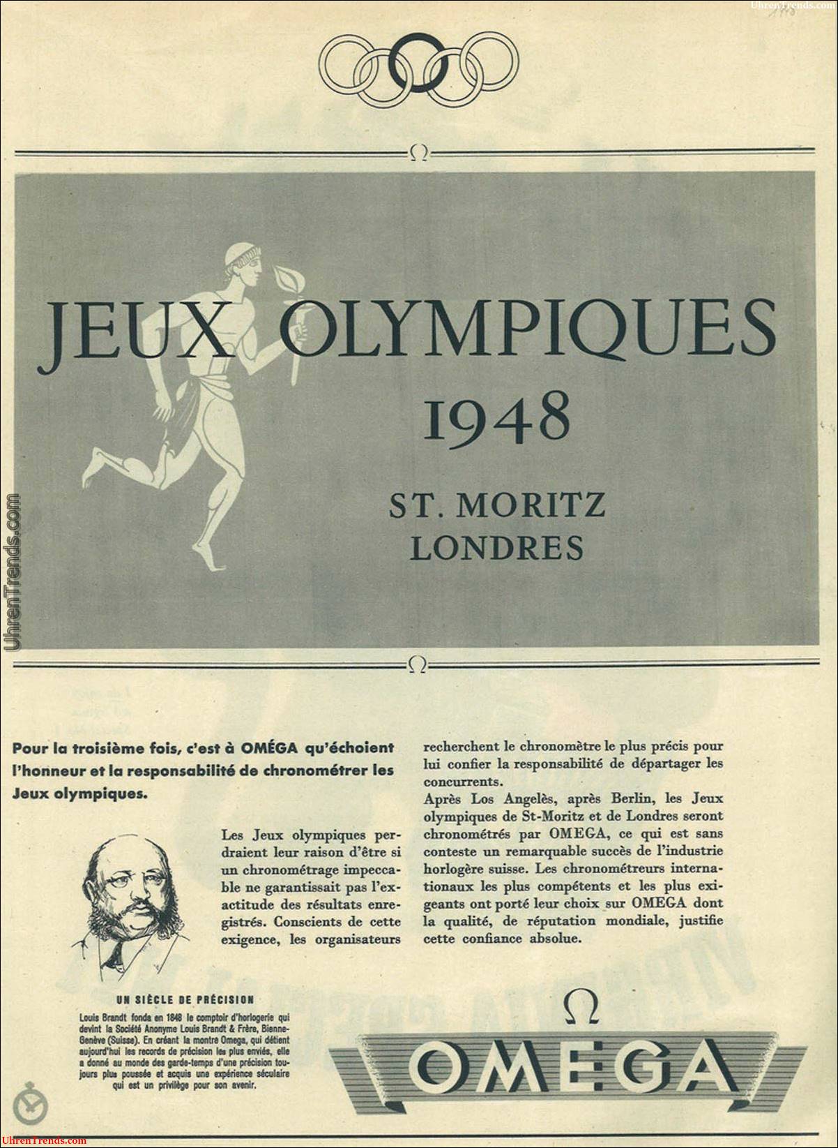 Ein detaillierter Einblick in die Geschichte der Olympischen Spiele von Omega  