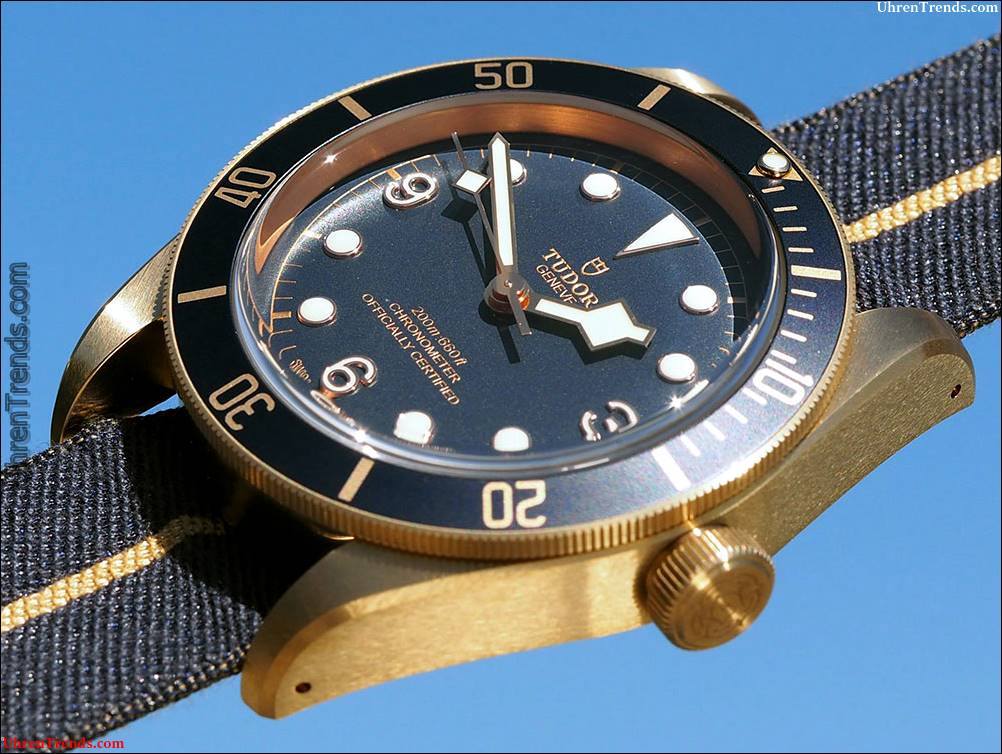 Tudor Heritage Black Bay Bronze Blau Uhr  
