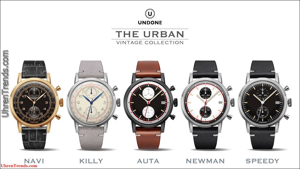 Anpassbare Undone Urban Chronograph Uhren  