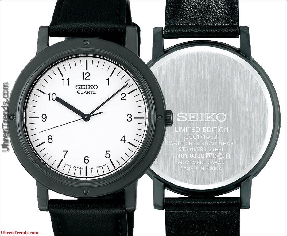 Seiko Nano Universe "Steve Jobs" Watch Re-Release von 1984 Seiko Chariot  