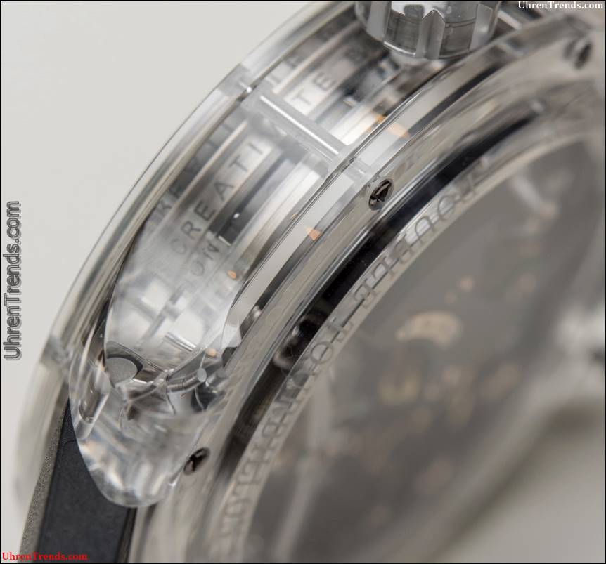 Greubel Forsey Doppelte Tourbillon Technik Sapphire Uhr Hands-On  