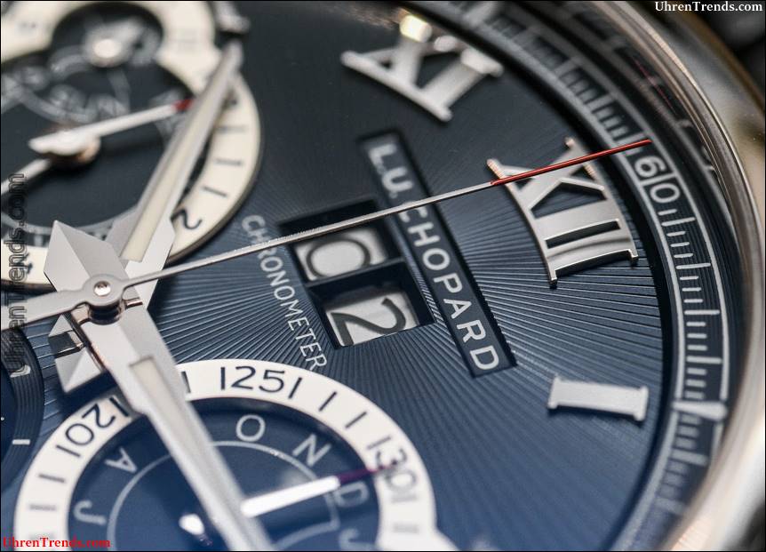 Chopard L.U.C Perpetual Chronograph Uhr in Platin mit blauem Zifferblatt Hands-On  