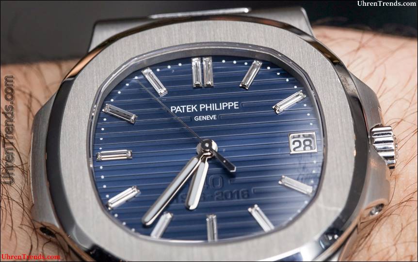 Patek Philippe Nautilus 40th Anniversary 5711 / 1P Platinum Uhr Hands-On  