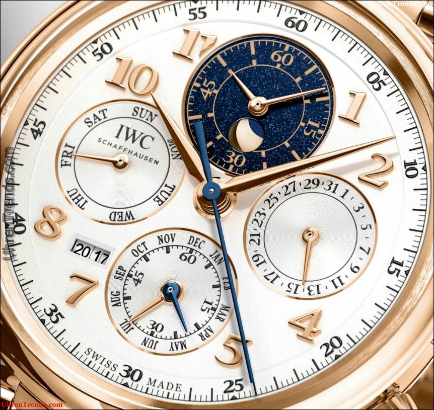 IWC Da Vinci Perpetual Calendar Chronograph Uhr Marks Rückkehr der Runde Da Vinci Case  