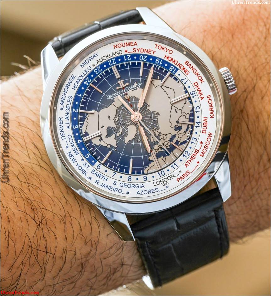 Jaeger-LeCoultre Geophysic Universal Zeit Uhr Hands-On  