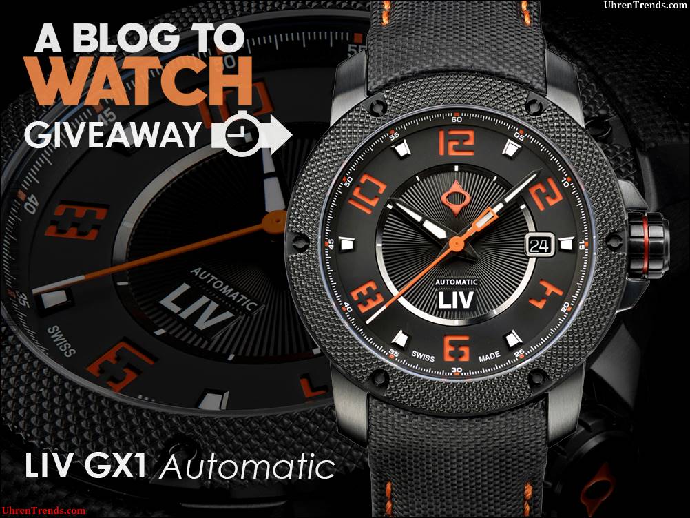 LETZTE CHANCE: LIV GX1 Automatic Watch Werbegeschenk  